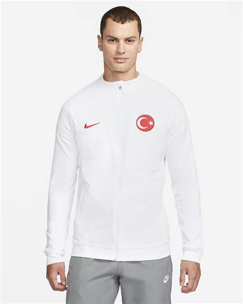 türkei jacke nike weiß|Türkei Academy Pro Nike Fußballjacke für Herren.